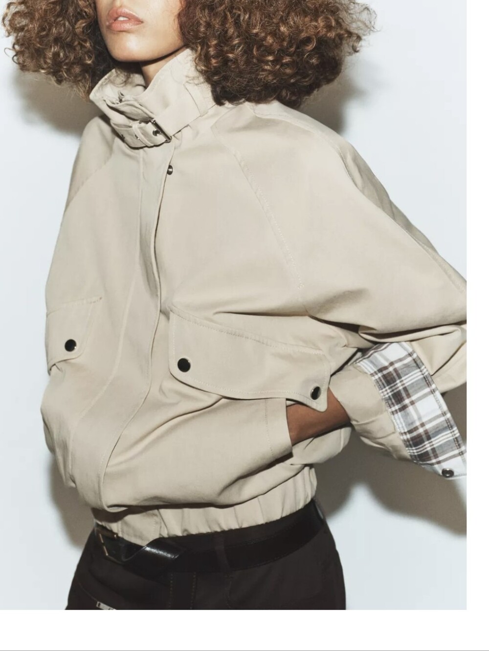 ❤️❤️SALE ENDS on SEP.22💔💔Zara HIGH-COLLAR BOMBER JACKET(S)